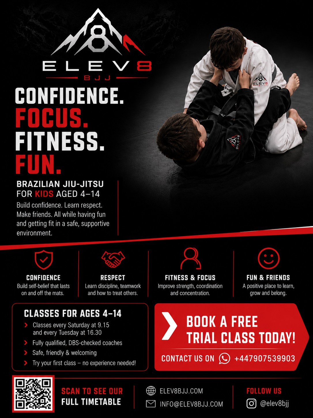 Kids Brazilian Jiu Jitsu Ages 4-14 photo 3